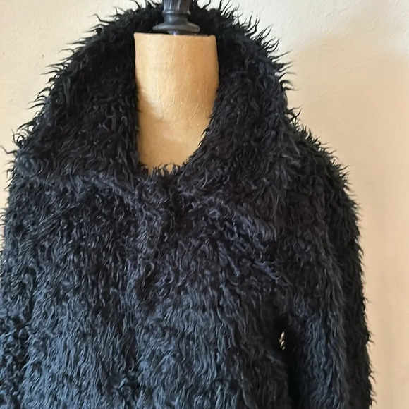 Johann C. Brun faux fur jacket sz 10 or Large purchased in Copenhagen Denmark - Picture 2 of 8